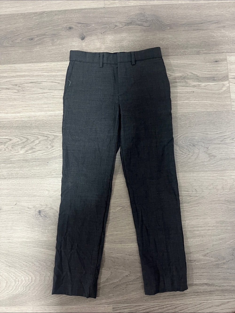 Crewcuts ludlow size 7 boys charcoal gray dress pants